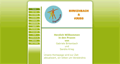 Desktop Screenshot of ergotherapiepraxis-hofbieber.de